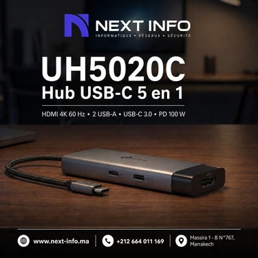 TP-Link UH5020C – Hub USB-C 5 en 1 HDMI 4K PD 100W