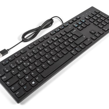 Dell Multimedia Keyboard KB216 - AZERTY - Noir