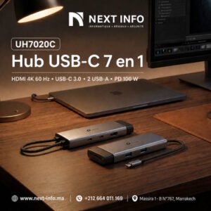 TP-Link UH7020C – Hub USB-C 7 en 1 avec lecteur SD