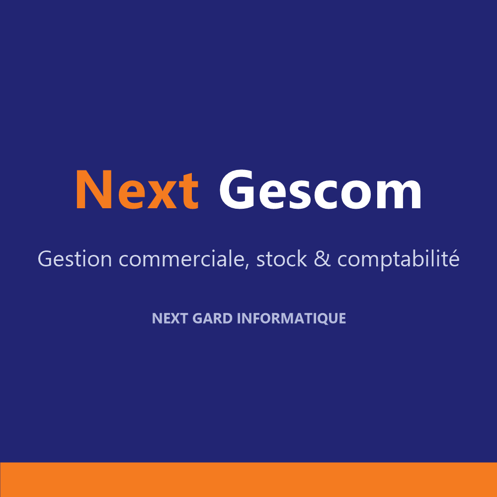 NextGescom — Gestion commerciale, stock & comptabilité