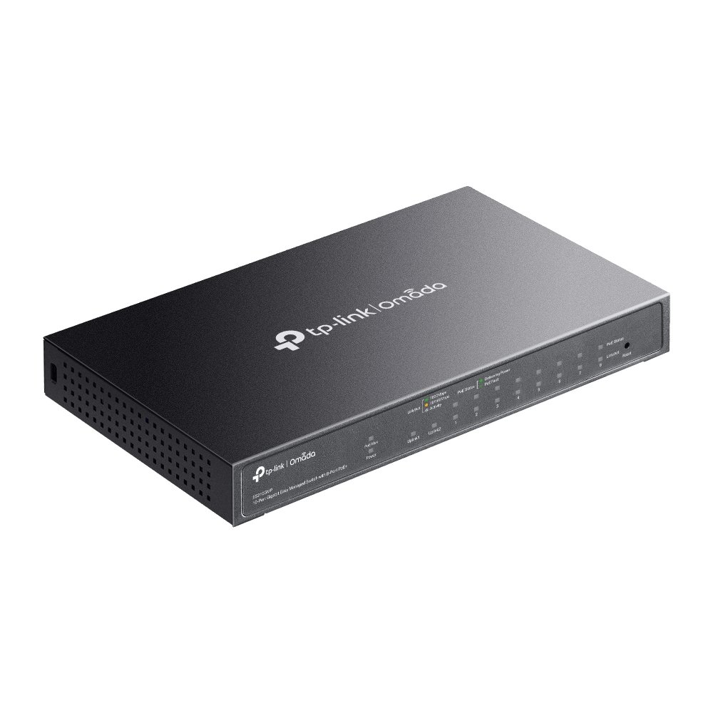 Switch TP-Link Omada ES210GMP 10 ports Gigabit 8 PoE+ — Next Info Marrakech