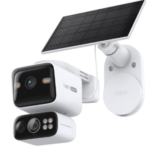 TP-Link Tapo C645D KIT — Caméra solaire 2K 3MP extérieure, 360° PT (batterie + panneau solaire)