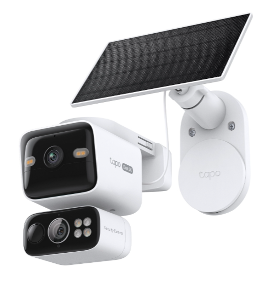 TP-Link Tapo C645D KIT — Caméra solaire 2K 3MP extérieure, 360° PT (batterie + panneau solaire)